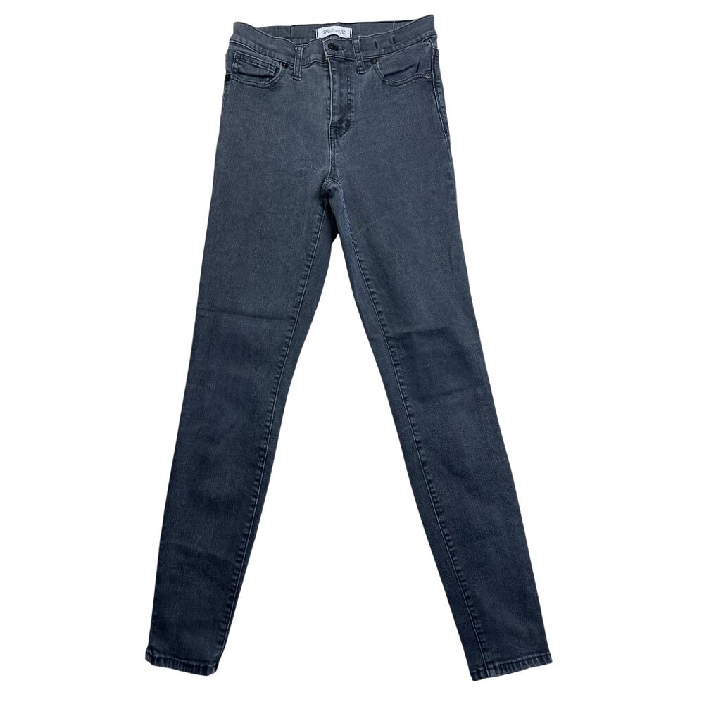 Madewell Womens High-Rise Skinny Jeans Dark Wash Denim Size 26